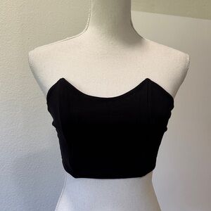 Foreign Exchange Black Women's Crop Top sz S
